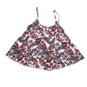 Zara Women’s Floral Swing Crop Top Size XS